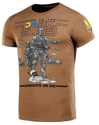 M-Tac Come to the DARK SIDE T-Shirt Marškinėliai su Ukrainos simbolika