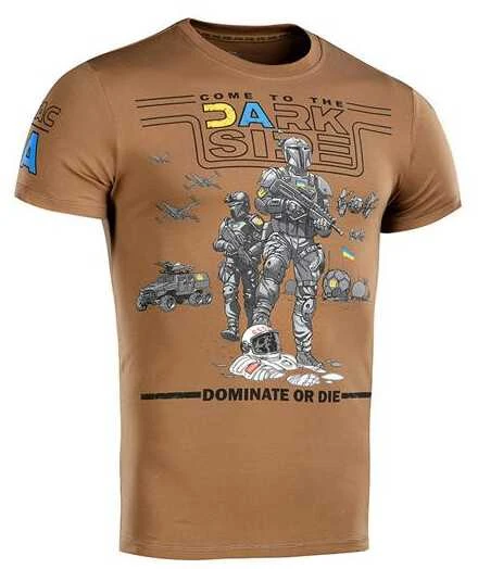 M-Tac Come to the DARK SIDE T-Shirt Marškinėliai su Ukrainos simbolika