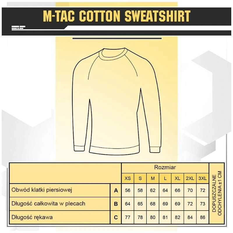 M-Tac Cotton Sweatshirt Medvilninis megztinis, džemperis