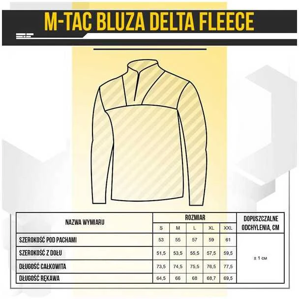 M-Tac Delta Fleece Jacket Plonas, flisinis megztinis