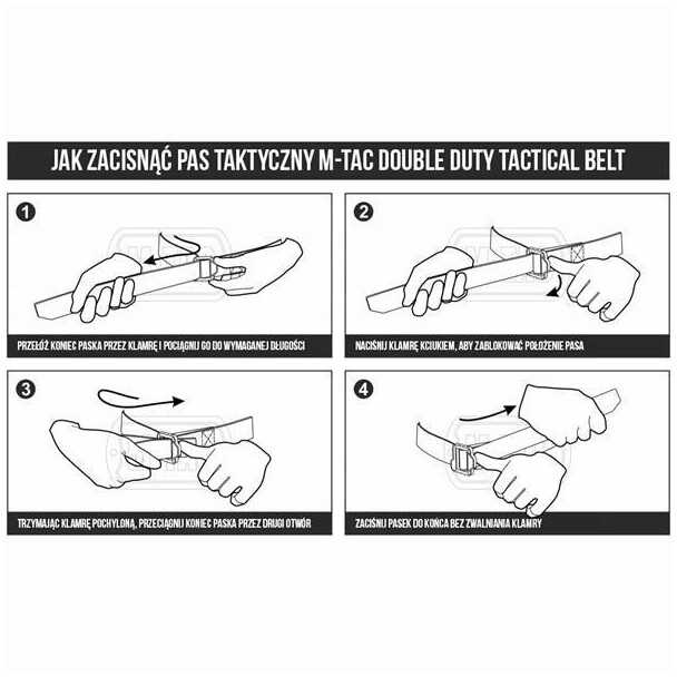 M-Tac Double Duty Tactical Belt Hex Kelnių diržas