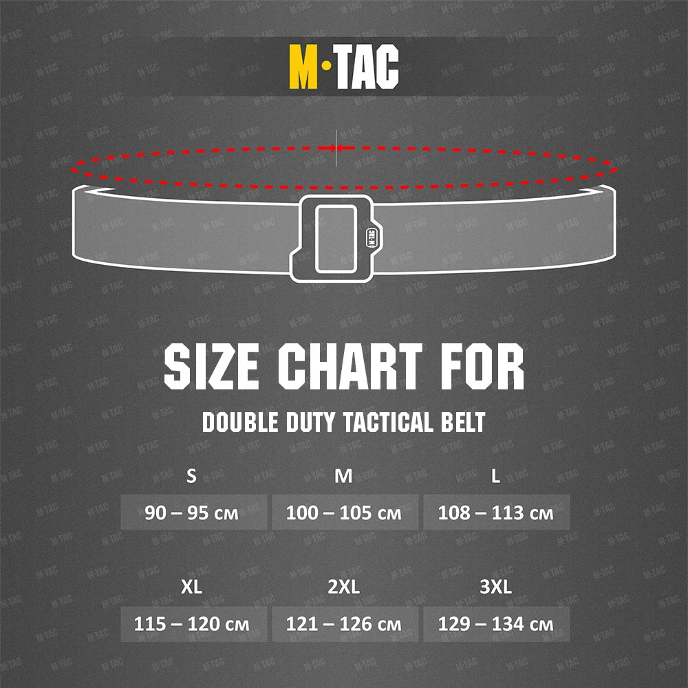 M-Tac Double Duty Tactical Belt Kelnių diržas
