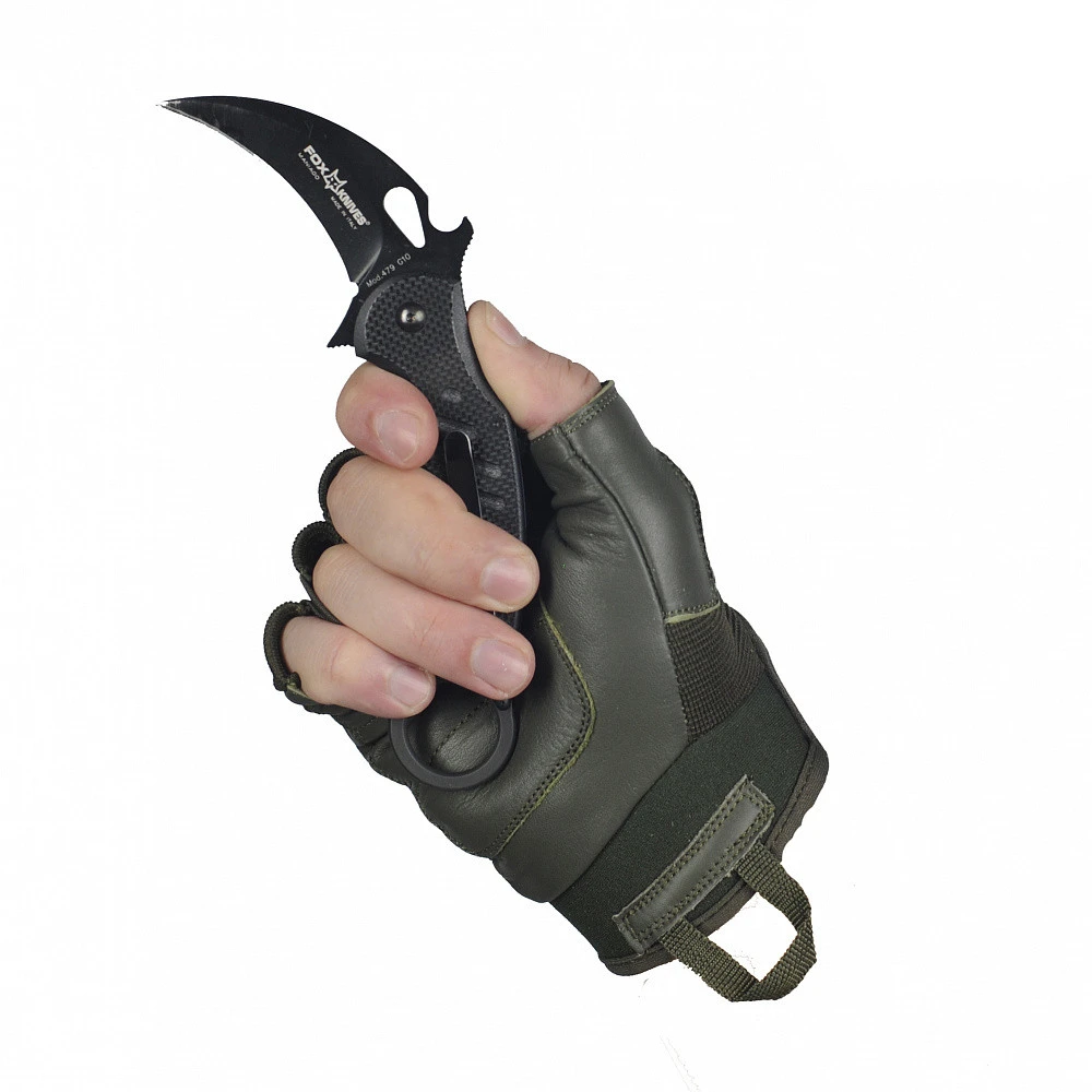 M-Tac Fingerless Gloves Assault Tactical Mk.4 Bepirštės taktinės pirštinės
