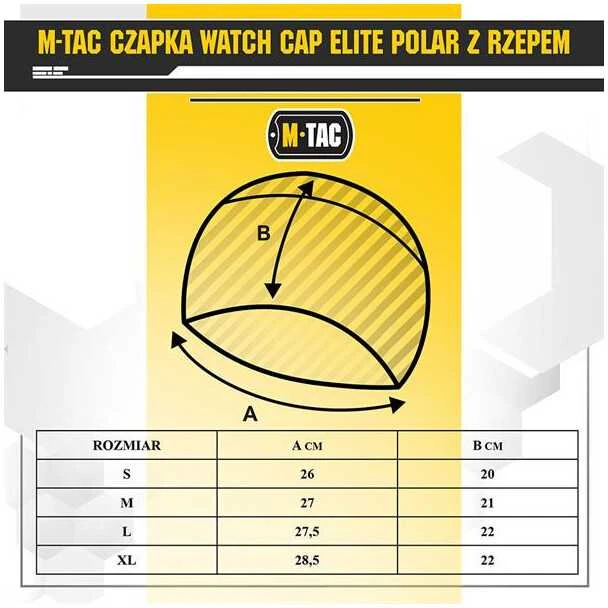 M-Tac Fleece Watch Cap Elite Flisinė kepurė