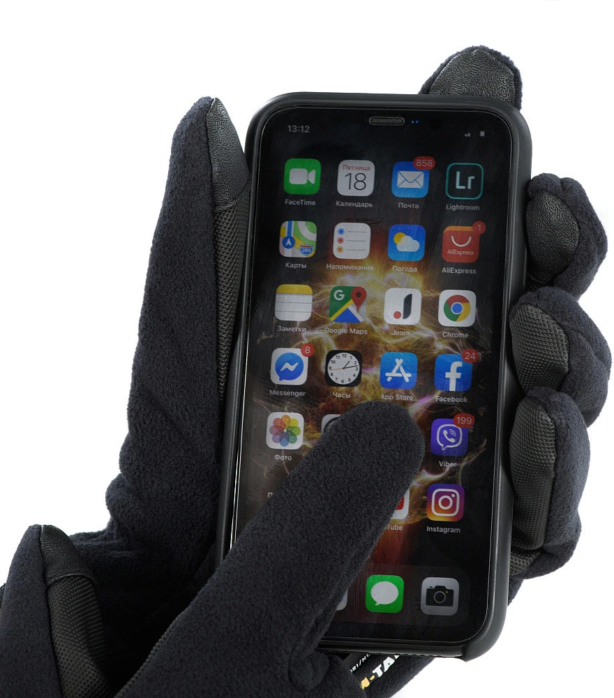 M-Tac Gloves Fleece Thinsulate 3M Flisinės, šiltos, žieminės pirštinės
