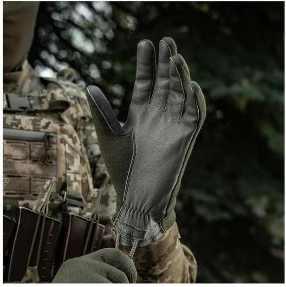 Kepurė M-Tac Gloves Nomex Sport Leather Odinės, taktinės pirštinės