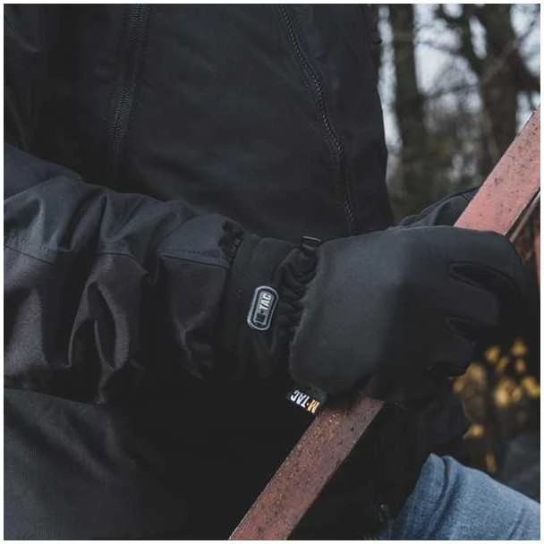 Kepurė M-Tac gloves Soft Shell 3M Thinsulate Pirštinės šaltam, drėgnam orui