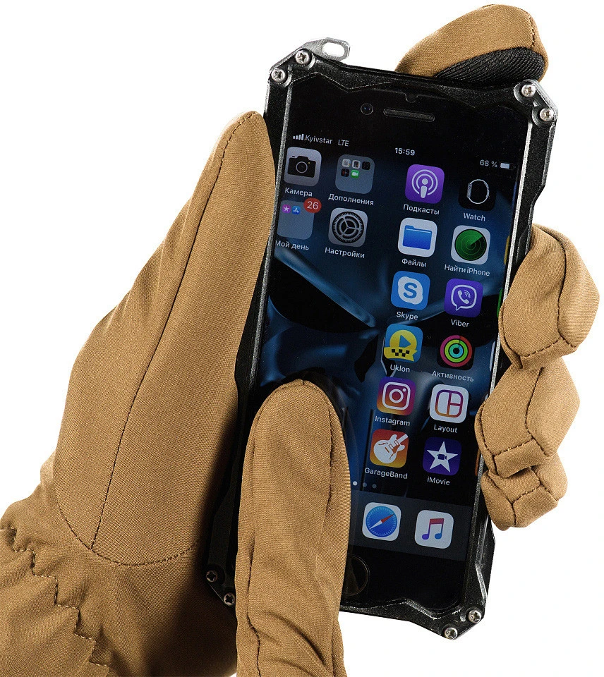 M-Tac Gloves Winter Soft Shell Žieminės pirštinės