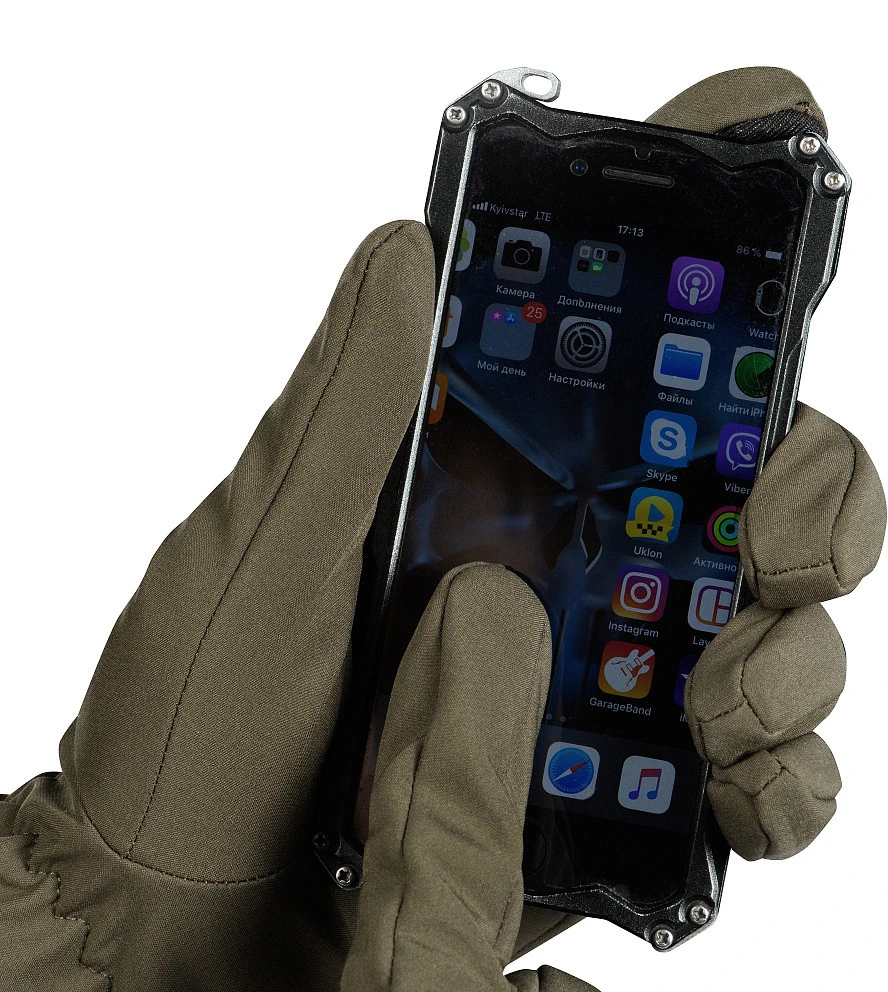 M-Tac Gloves Winter Soft Shell Žieminės pirštinės