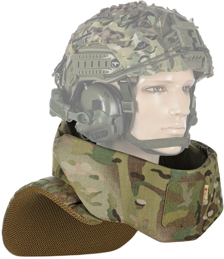 M-Tac Gorget Compatible with Active Headphones for Ballistic Inserts Elite Kaklo apsauga