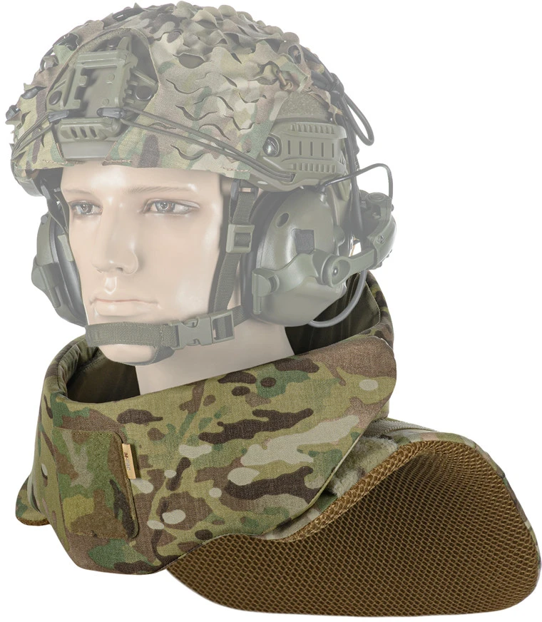 M-Tac Gorget Compatible with Active Headphones for Ballistic Inserts Elite Kaklo apsauga