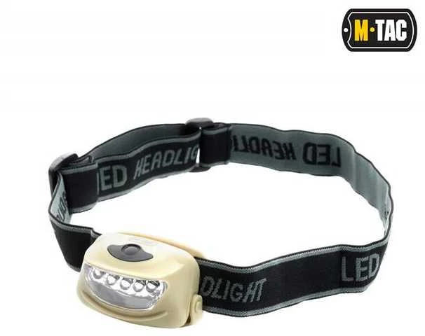M-Tac headlamp 4+1 LED Prožektorius ant galvos