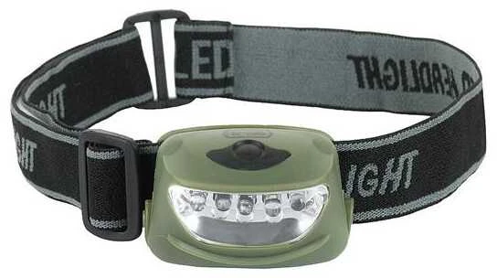 M-Tac headlamp 4+1 LED Prožektorius ant galvos