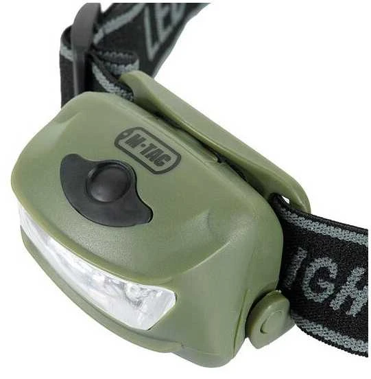 M-Tac headlamp 4+1 LED Prožektorius ant galvos