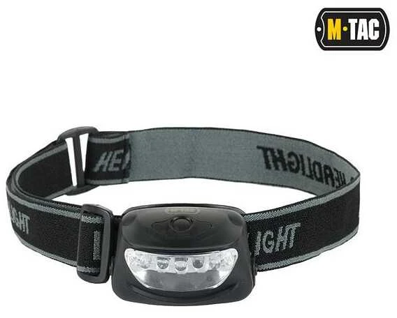 M-Tac headlamp 4+1 LED Prožektorius ant galvos