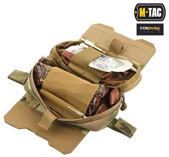 M-Tac Horizontal Medical Pouch Elite LARGE IFAK/Medicininis dėklas, didelis