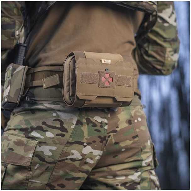 M-Tac Horizontal Medical Pouch Elite LARGE IFAK/Medicininis dėklas, didelis