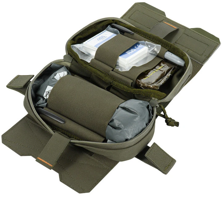 M-Tac Horizontal Medical Pouch/IFAK Elite MOLLE Pirmos pagalbos dėklas