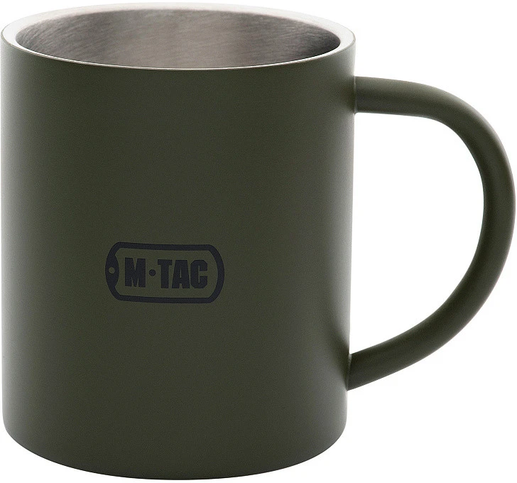M-Tac Insulated Mug Olive 250ml Termo puodelis, žalias