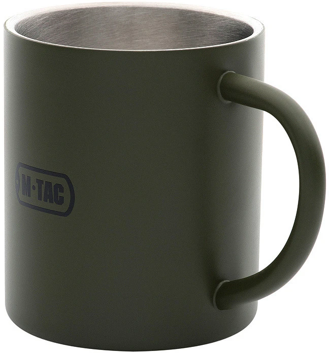 M-Tac Insulated Mug Olive 250ml Termo puodelis, žalias