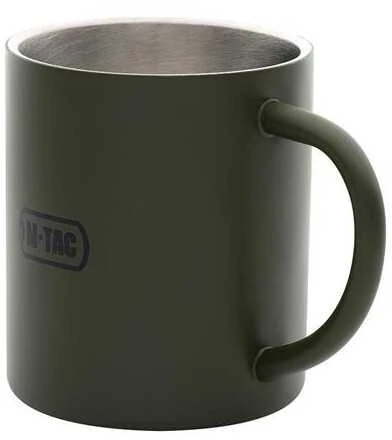 M-Tac Insulated Mug Olive 250ml Termo puodelis, žalias