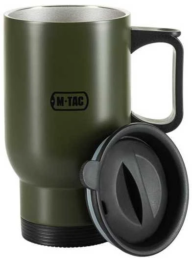M-Tac Insulated Mug with a Lid 450 ml Termo puodelis su dangteliu