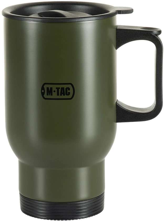 M-Tac Insulated Mug with a Lid 450 ml Termo puodelis su dangteliu