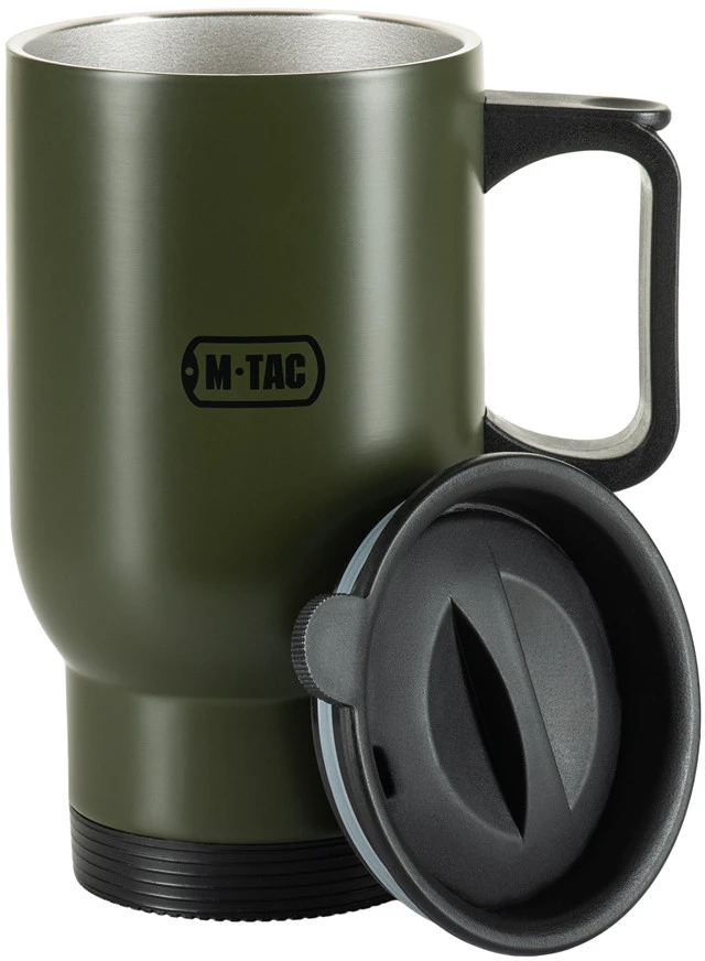 M-Tac Insulated Mug with a Lid 450 ml Termo puodelis su dangteliu