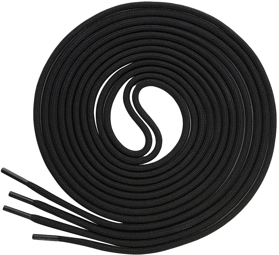 M-Tac Laces with Impregnation Juodas Impregnuoti batų raišteliai, juodi