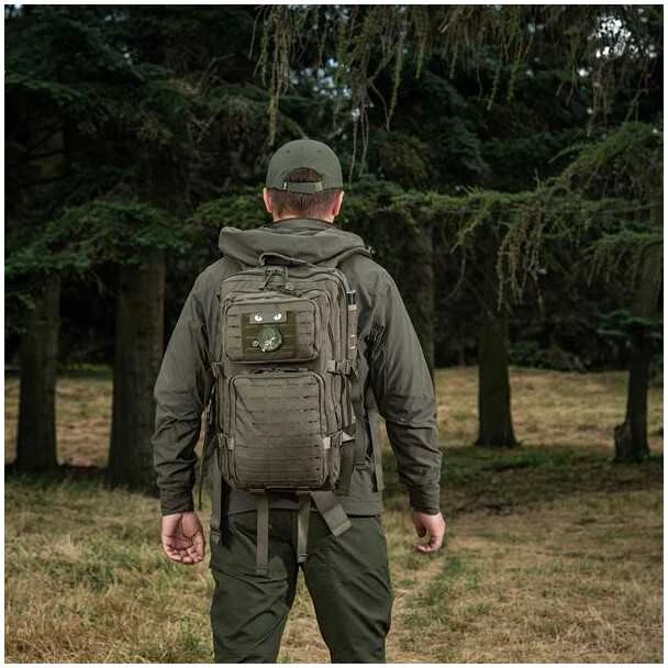 M-Tac Large Assault Pack Backpack lazerinis Cut Taktinė kuprinė 36 litrai