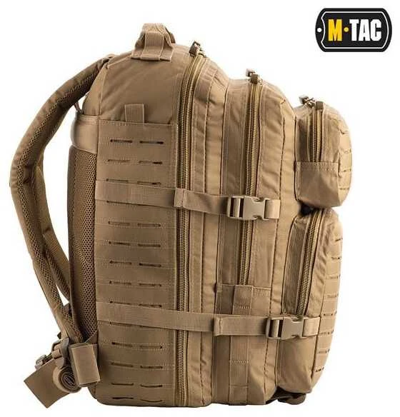 M-Tac Large Assault Pack Backpack lazerinis Cut Taktinė kuprinė 36 litrai
