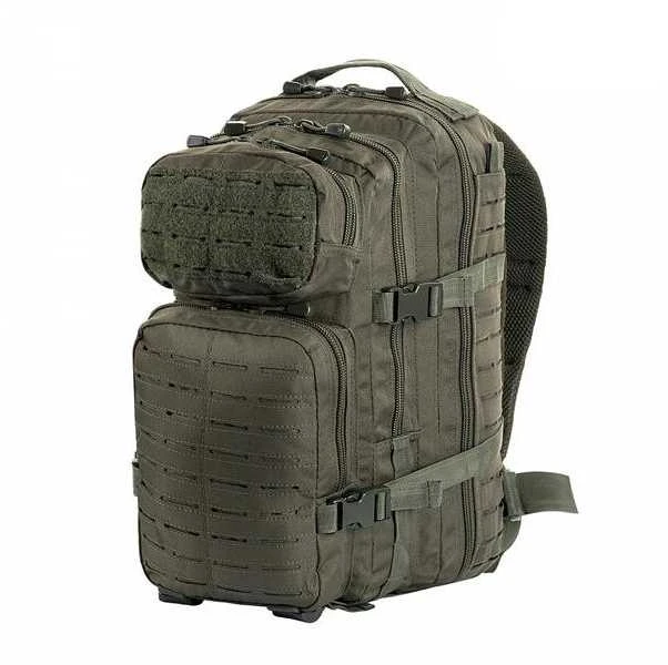 M-Tac Large Assault Pack Backpack lazerinis Cut Taktinė kuprinė 36 litrai