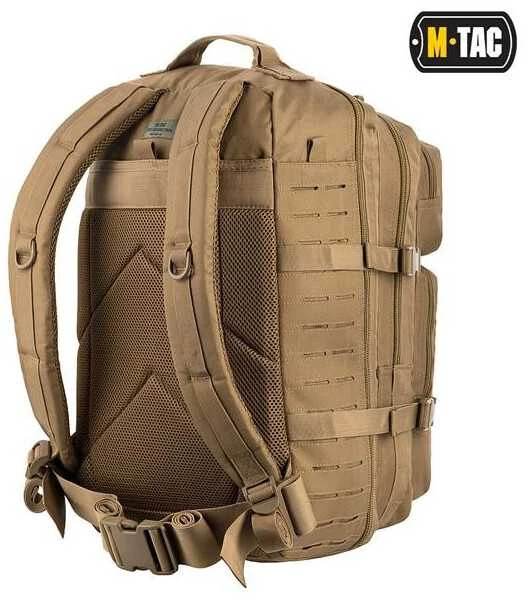 M-Tac Large Assault Pack Backpack lazerinis Cut Taktinė kuprinė 36 litrai