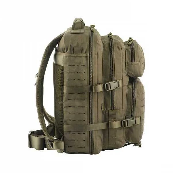 M-Tac Large Assault Pack Backpack lazerinis Cut Taktinė kuprinė 36 litrai