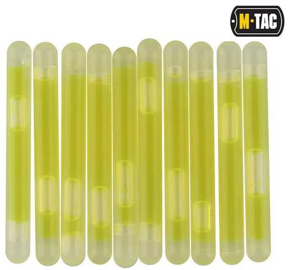 M-Tac Light Sticks 4.5х40mm Šviečiančios lazdelės, 10vnt.