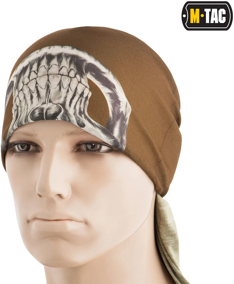 M-Tac Lightweight Tube Scarf Reaper Skull Kaklaskarė, kaklo mova su kaukolės motyvais