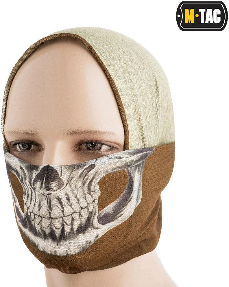 M-Tac Lightweight Tube Scarf Reaper Skull Kaklaskarė, kaklo mova su kaukolės motyvais