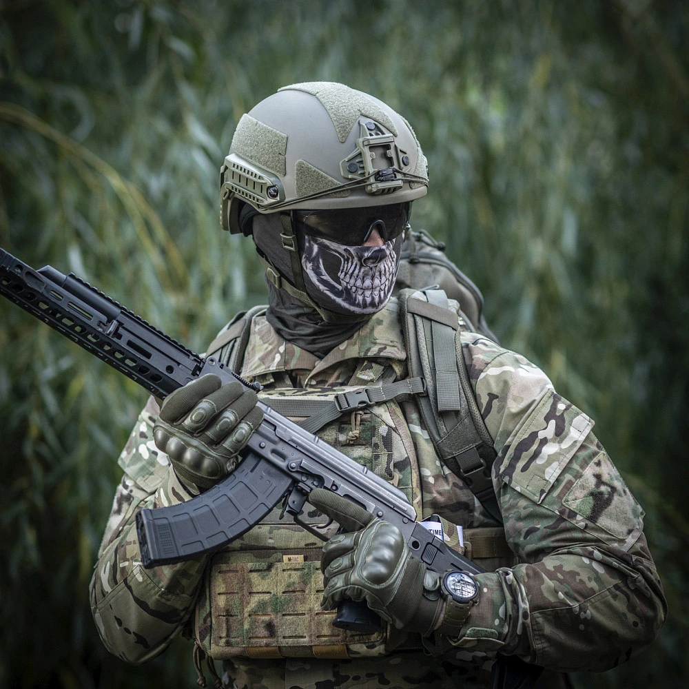 M-Tac Lightweight Tube Scarf Reaper Skull Kaklaskarė, kaklo mova su kaukolės motyvais