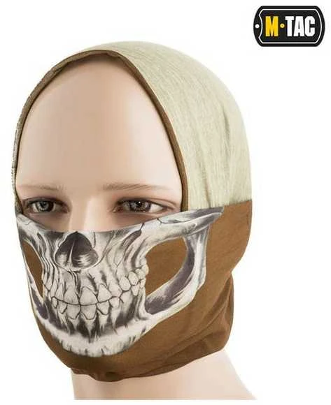 M-Tac Lightweight Tube Scarf Reaper Skull Kaklaskarė, kaklo mova su kaukolės motyvais