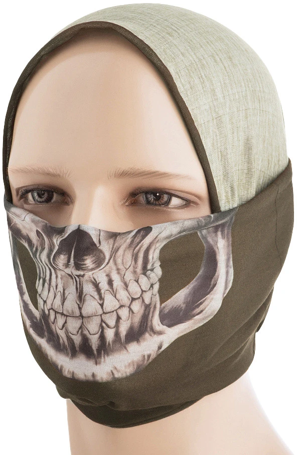M-Tac Lightweight Tube Scarf Reaper Skull Kaklaskarė, kaklo mova su kaukolės motyvais