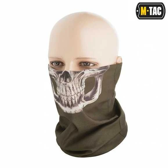 M-Tac Lightweight Tube Scarf Reaper Skull Kaklaskarė, kaklo mova su kaukolės motyvais