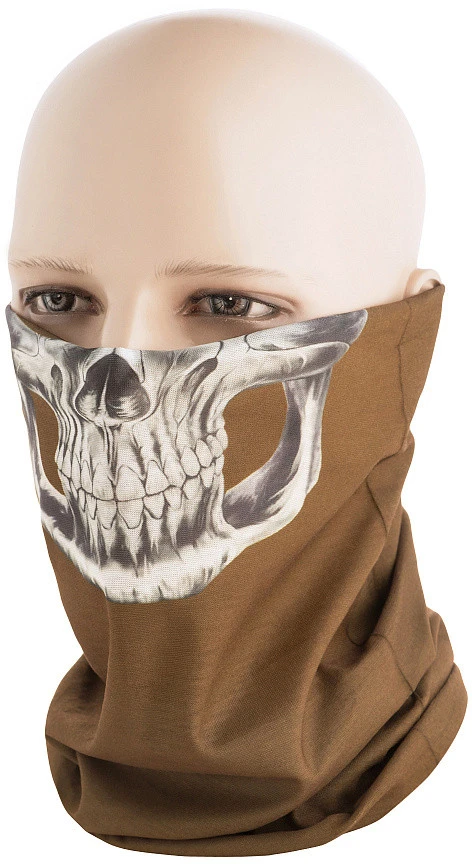 M-Tac Lightweight Tube Scarf Reaper Skull Kaklaskarė, kaklo mova su kaukolės motyvais
