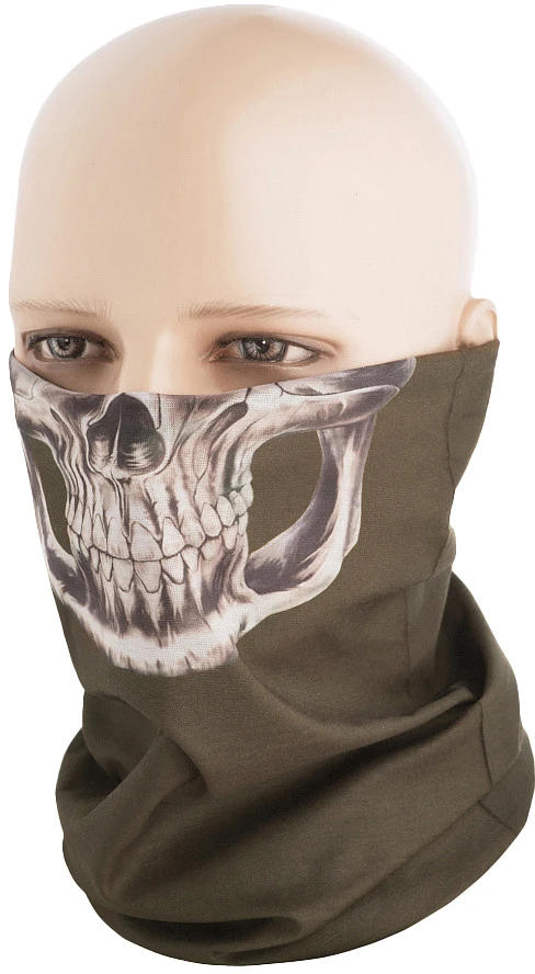 M-Tac Lightweight Tube Scarf Reaper Skull Kaklaskarė, kaklo mova su kaukolės motyvais