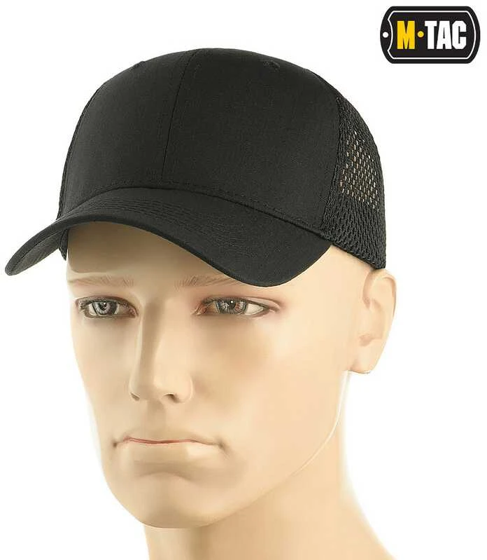 Kepurė M-Tac Mesh Flex Ripstop Baseball Cap Beisbolo kepuraitė su tinkleliu