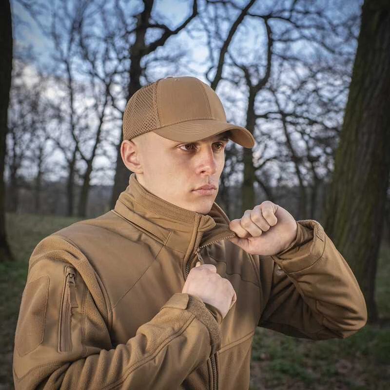 Kepurė M-Tac Mesh Flex Ripstop Baseball Cap Beisbolo kepuraitė su tinkleliu