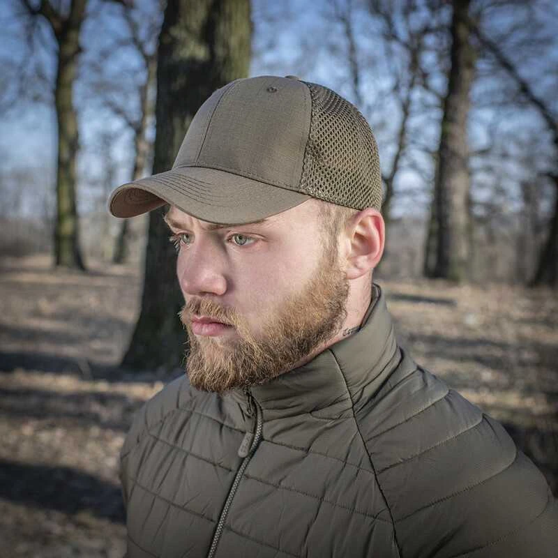 Kepurė M-Tac Mesh Flex Ripstop Baseball Cap Beisbolo kepuraitė su tinkleliu