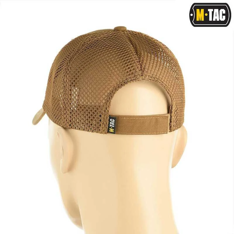 Kepurė M-Tac Mesh Flex Ripstop Baseball Cap Beisbolo kepuraitė su tinkleliu