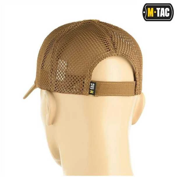 Kepurė M-Tac Mesh Flex Ripstop Baseball Cap with Velcro Beisbolo kepuraitė su tinkleliu ir Velcro juosta priekyje