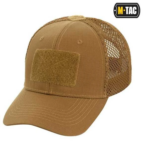 Kepurė M-Tac Mesh Flex Ripstop Baseball Cap with Velcro Beisbolo kepuraitė su tinkleliu ir Velcro juosta priekyje