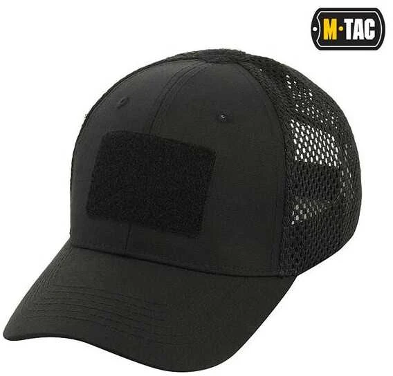 Kepurė M-Tac Mesh Flex Ripstop Baseball Cap with Velcro Beisbolo kepuraitė su tinkleliu ir Velcro juosta priekyje